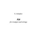 Air for trumpet and strings